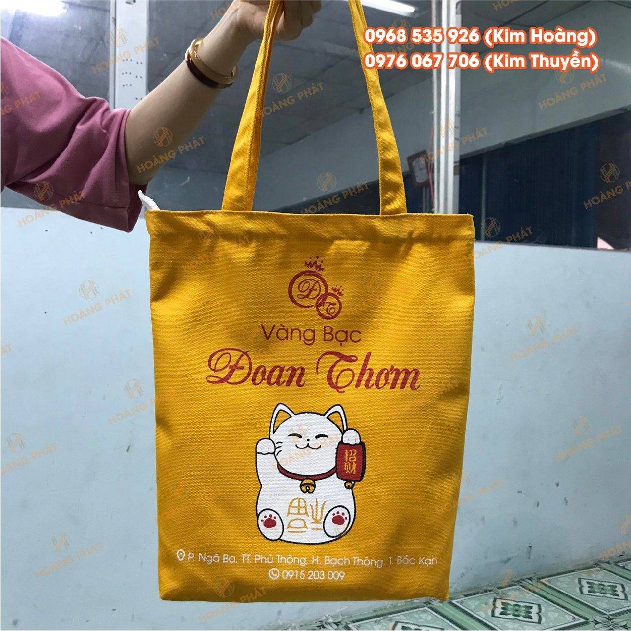 Cửa hàng bán túi vải bố giá rẻ ở Hà Nội