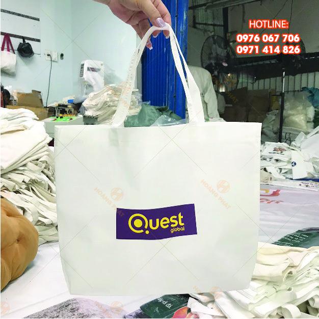 Túi đeo chéo canvas cỡ lớn 27 tui canvas co lon quest global
