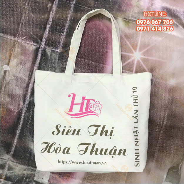 Túi đeo chéo canvas cỡ lớn 26 tui canvas co lon sieu thi hoa thuan