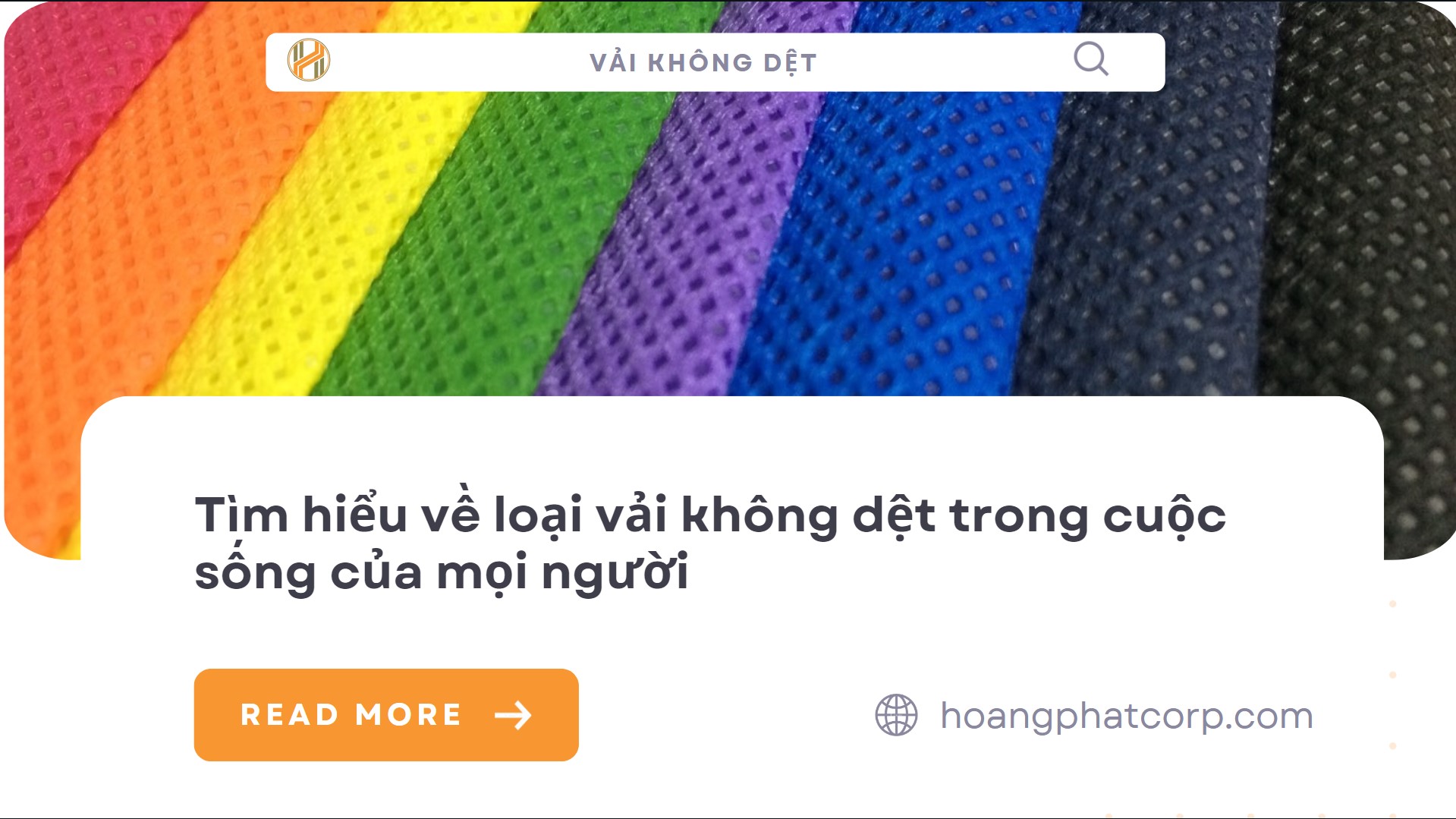 Tìm hiểu vải không dệt là gì? Ứng dụng trong cuộc sống của vải không dệt 16 vải không dệt là gì