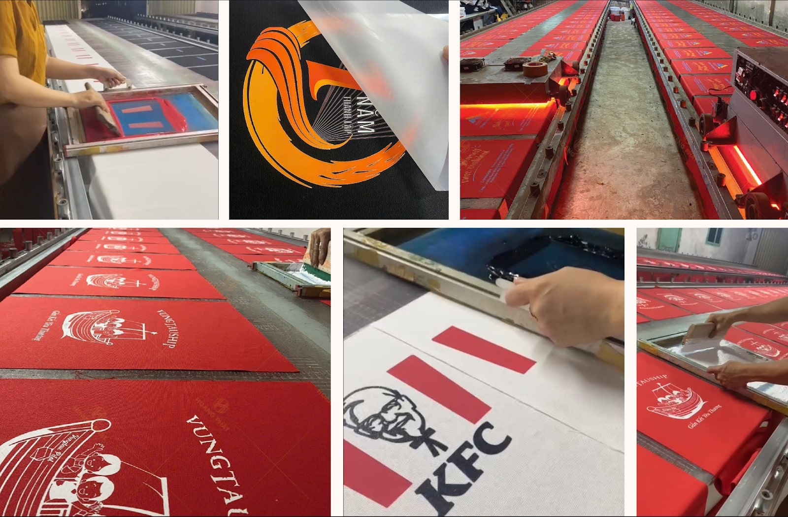 Quy trình in túi vải canvas tại xưởng may in Hoàng Phát